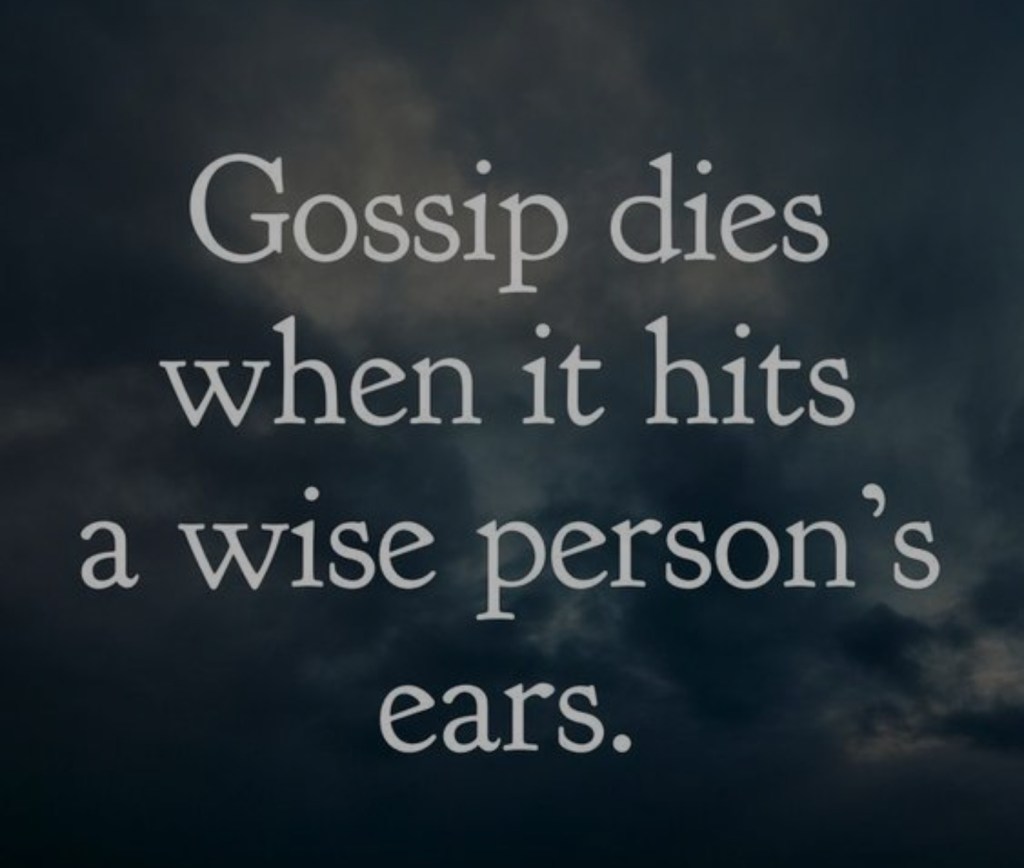Gossip is the Ego’s Need For&nbsp;Attention