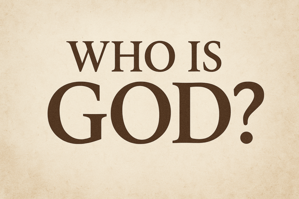 Who Is God?